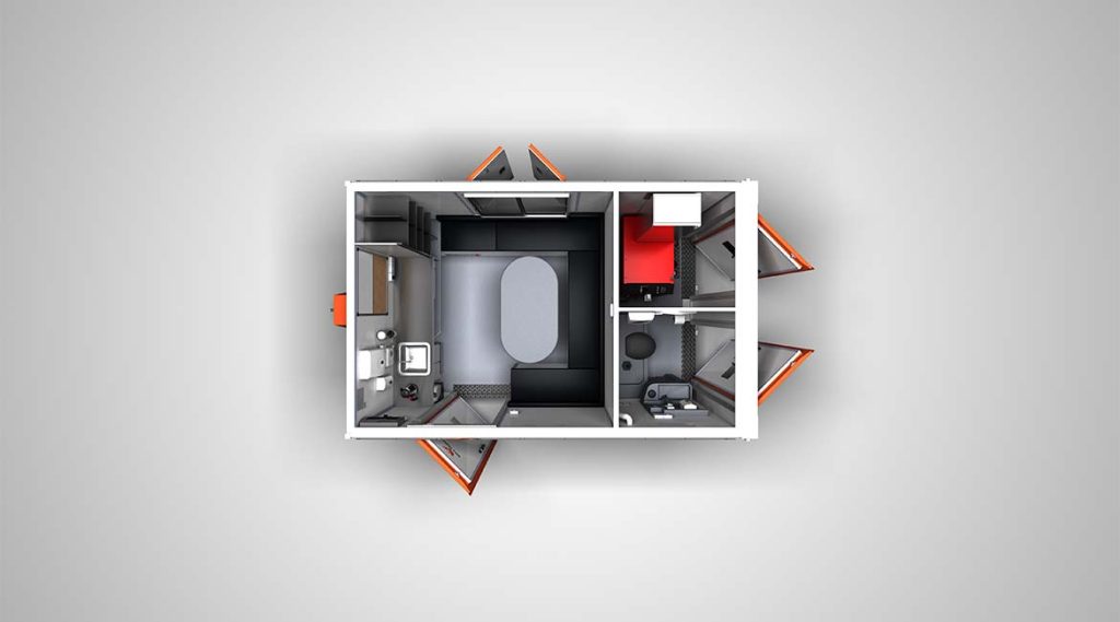 ACE Welfare Units: 12ft Canteen