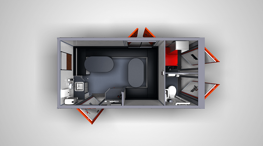 ACE Welfare Units: 16ft Canteen