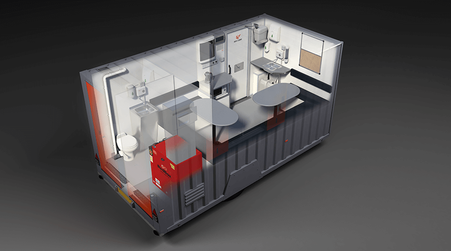 ACE Welfare Units: 16ft Canteen