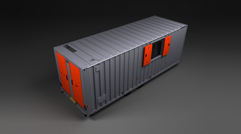 24ft Canteen & Separate Office 