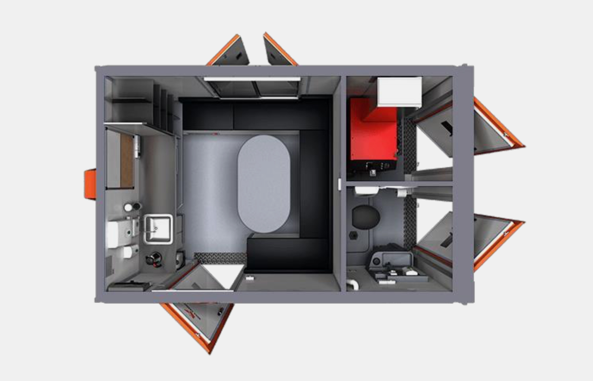 ACE Welfare Units: 12ft Canteen